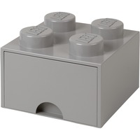 Room Copenhagen Tiroir à briques LEGO 4 gris, Boîte de rangement Gris