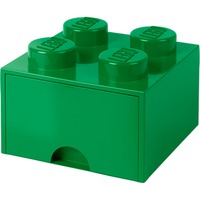 Room Copenhagen Tiroir à briques LEGO 4 vertes, Boîte de rangement Vert