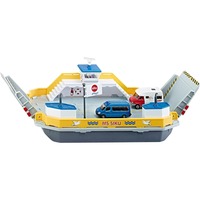 SIKU Car Ferry Flottant - Echelle 1/50, Modèle réduit de voiture Gris/Jaune, Super, Intérieure, 3 an(s), Métal, Plastique, Blanc, Multicolore
