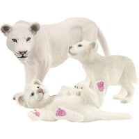Schleich Wild Life - Lionne avec ses petits, Figurine 42505