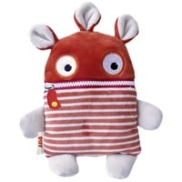 Schmidt Spiele Les avales-soucis - Biff, Peluche Rouge/Blanc, 28 cm