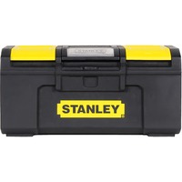 Stanley Mallette à outils avec fermeture automatique, Boîte à outils Jaune/Noir