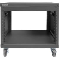 Digitus Équipement universel 19, Armoire informatique Noir, 420 x 507 x 460 mm