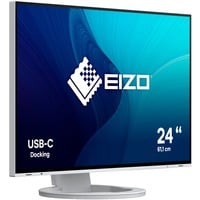 EIZO FlexScan EV2485-WT 24" Moniteur  Blanc, HDMI, DisplayPort, 4x USB-A 3.2 (5 Gbit/s), USB-C