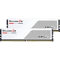 G.Skill Ripjaws S5 module de mémoire 32 Go 2 x 16 Go DDR5 5200 MHz, Mémoire vive Blanc, 32 Go, 2 x 16 Go, DDR5, 5200 MHz, Blanc