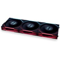 Lian Li UNI FAN TL 120 LCD ventilateurs de boîtier RGB  Noir, 3 pièces, 120 x 124 x 28 mm, PWM, contrôleur inclus