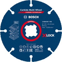 Bosch EXPERT CARBIDE MULTI WHEEL Disque de coupe Disque de coupe, Moyeu plat, Bois dur, Plastique, Carrelage mural doux, Bois avec clous, Bosch, 2,22 cm, 12,5 cm