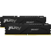 Kingston FURY Kit DDR5-5600 64 Go, Mémoire vive Noir, KF556C36BBEK2-64, Beast, EXPO