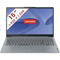Lenovo IdeaPad Slim 3 15AMN8 (82XQ00WVMB) 15.6" PC portable  Gris | Ryzen 5 7520U | Radeon 610M | 16 Go | SSD 512 Go