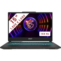 MSI Cyborg 15 (A12VE-698BE) 15.6" PC portable gaming Noir | Core i5-12450H | RTX 4050 | 16 Go | 512 Go SSD | 144 Hz