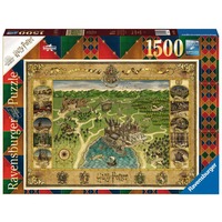 Ravensburger Harry potter - La carte de Poudlard, Puzzle 1500 pièces