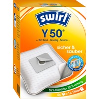 Swirl Y50 Sac à poussière, Sac pour aspirateur Sac à poussière, Blanc, Dirt Devil, Progress, Samsung, 4 pièce(s)
