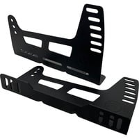 Trak Racer Supports de siège Oversized, Montage Noir, 2 pièces