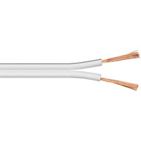 goobay Câble de haut-parleur Blanc, 10 mètres, 2x 1,50 mm²