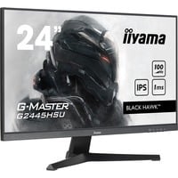 iiyama G-Master Black Hawk G2445HSU-B1 24" Moniteur gaming  Noir (Mat), HDMI, DisplayPort, USB, Audio