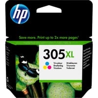 HP N° 305XL, Encre 3YM63AE, 3 couleurs (Jaune, Cyan, Magenta)
