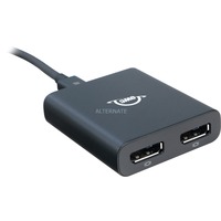OWC Thunderbolt 3/2x DisplayPort, Adaptateur Noir