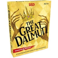 Asmodee Dungeons & Dragons - The Great Dalmuti, Jeu de cartes Anglais, 4 - 8 joueurs, 8 ans et plus