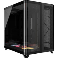 Corsair AIR 5400 RS-R ARGB boîtier midi tower Noir | 3x USB-C | RGB | Verre Trempé