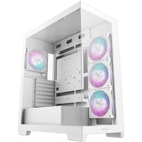 DeepCool  boîtier midi tower Blanc | 2x USB-A | 1x USB-C | RGB | Verre Trempé