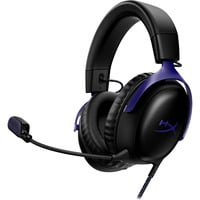 HyperX Cloud III casque gaming over-ear Noir/Bleu, PC, PS5, PS4, Xbox Series X|S, Xbox One, Nintendo Switch
