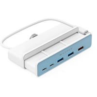 Hyper Hub USB-C HyperDrive 5-en-1 pour iMac 24″. Blanc