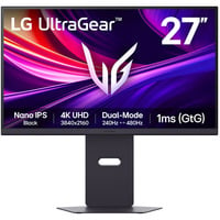 LG  27" 4K UHD Moniteur gaming  Noir