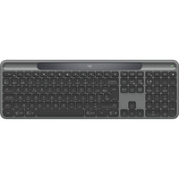 Logitech Signature Slim Solar+, clavier Gris foncé, Layout BE, BE Layout
