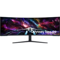 Samsung Odyssey Neo G95NC 57" 8K UHD Moniteur UltraWide gaming incurvé  Blanc/Noir, 3x HDMI, 1x DisplayPort, 240 Hz