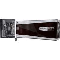 Seasonic PRIME PX-1600 alimentation modulaire 1600 watt Noir, 2x 12VHPWR, 8x PCIe