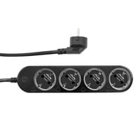 Shelly Shelly Power Strip 4 Gen4 - black, Multiprise Noir