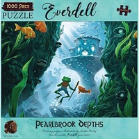 White Goblin Games Everdell Puzzel: Pearlbrook Depths, Puzzle 1000 pièces