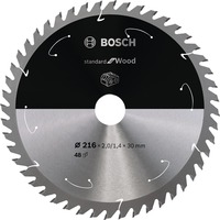 Bosch 2 608 837 726 lame de scie circulaire 21,6 cm 1 pièce(s) Bois dur, Bois tendre, Bois, 21,6 cm, 3 cm, 1,2 mm, 7000 tr/min, 1,7 mm