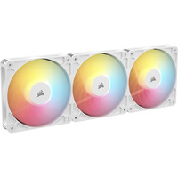 Corsair RS120-R ARGB 120mm PWM Reverse Fans Triple Pack, Ventilateur de boîtier Blanc, Pack 3, Inversé, 120 mm