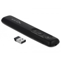 DeLOCK Présentateur laser USB Noir