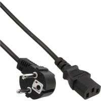 InLine Câble d'alimentation Prise Euro > C13 Noir, 0,5 mètre