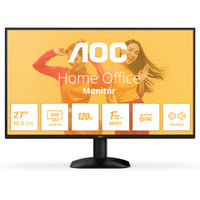 AOC Q27B35S3 27" Moniteur Noir, 1x DisplayPort, 1x HDMI, 120 Hz