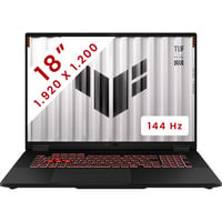ASUS TUF Gaming A18 (FA808UM-S8112W) 18" PC portable gaming  Gris | Ryzen 7 260 | RTX 5060 | 16 Go | SSD 1 To | 144 Hz