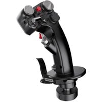 MOZA Manette de vol MH16, Manette de jeu Noir, Manche de vol, Noir, Rouge, Aluminium, 99 mm, 132 mm, 213,5 mm
