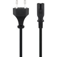 goobay MIXIT plat Micro USB/USB-A, Câble Noir, 1,8 mètres