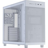 ASUS Prime AP303 - Tempered Glass Panel boîtier midi tower Blanc | 2x USB-A | 1x USB-C | Window