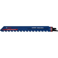 Bosch Expert 2 608 900 415 Lame de scie sauteuse, à chantourner et sabre Lames de scie sabre Acier fin au carbone 3 pièce(s) Lames de scie sabre, Brique, Acier fin au carbone, Bleu, 19 cm, 1,27 cm