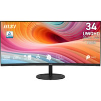 MSI PRO MP341CQ E12 34" moniteur LED Noir, 2x HDMI, 1x DisplayPort, AMD FreeSync, 120 Hz