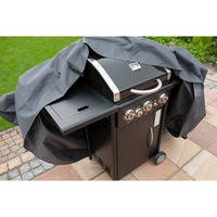 Nature Housse de protection pour barbecue à gaz, Finition Noir, 6030611