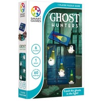 SmartGames Chasseurs de fantômes, Jeu de puzzle Néerlandais, 1 joueur, à partir de 6 ans, 60 défis