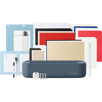 Cricut Maker 5 + pack Essentials, Machine de découpe Bleu foncé