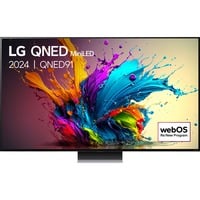 LG 86QNED91T6A 86" Ultra HD TV LED Noir, 4x HDMI, 2x USB-A, Optique, CI, Bluetooth, LAN, WLAN, HDR10