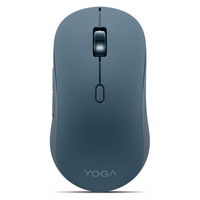 Lenovo Yoga Silent Bluetooth Mouse, Souris sarcelle, Bluetooth 5.3, 4000 DPI, silencieuse