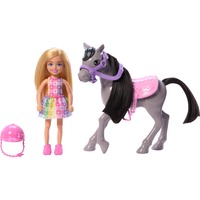 Mattel Barbie Family & Friends - Chelsea et Pony, Poupée 