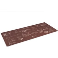 Noctua NP-DM3, Tapis de souris gaming Marron/Blanc